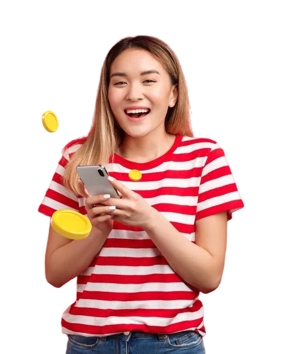 girl earning eloading